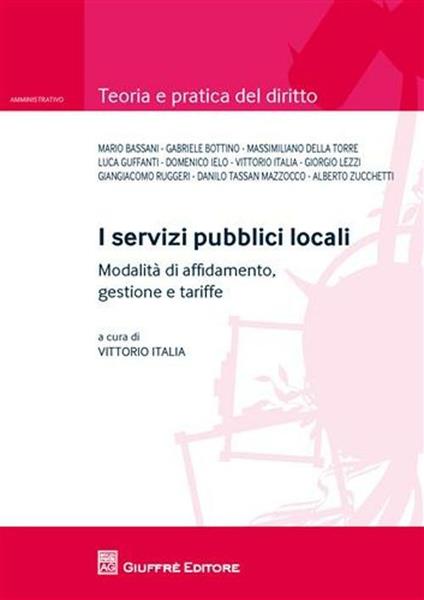 I servizi pubblici locali - copertina