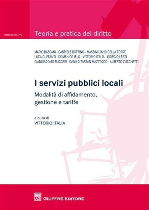I servizi pubblici locali - copertina
