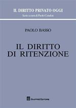 Il diritto di ritenzione