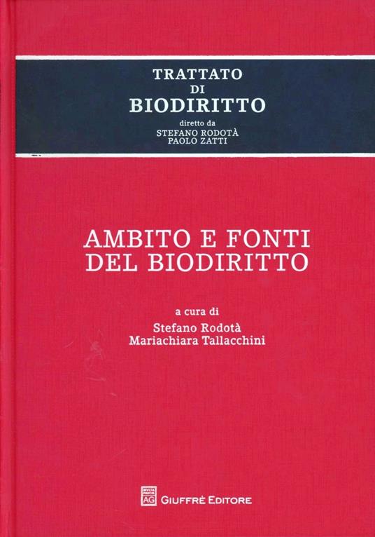 Trattato di biodiritto - copertina