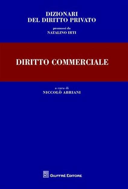 Diritto commerciale - copertina
