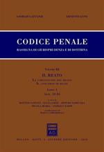 Codice penale. Rassegna di giurisprudenza e di dottrina. Vol. 3\1: Artt. 59-84. Il reato. Le circostanze del reato. Il concorso di reati.