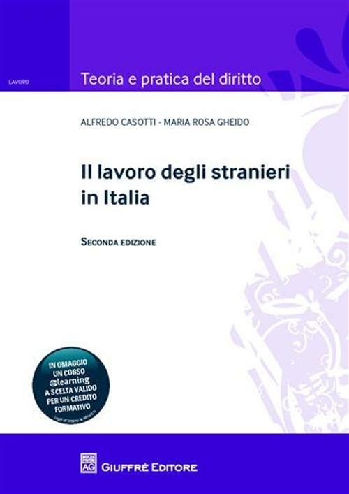 Il lavoro degli stranieri in Italia - Alfredo Casotti,M. Rosa Gheido - copertina