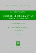 La giurisprudenza sul codice di procedura civile. Coordinata con la dottrina. Aggiornamento 2006-2010. Vol. 2\4: Del processo di cognizione (Artt. 409-473).