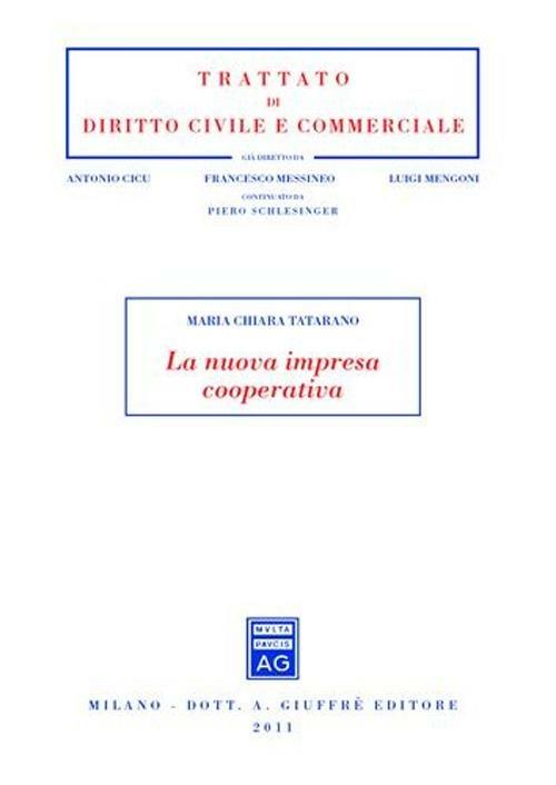 La nuova impresa cooperativa - M. Chiara Tatarano - copertina