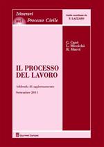 Il processo del lavoro. Addenda di aggiornamento al settembre 2011