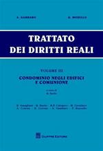 Trattato dei diritti reali. Vol. 3: Condominio negli edifici e comunione.