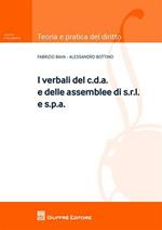 I verbali del c.d.a. e delle assemblee di s.r.l. e s.p.a.