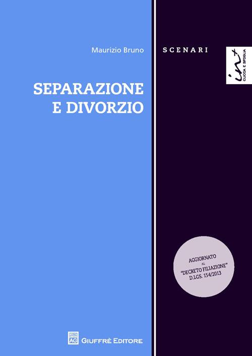 Separazione e divorzio - Maurizio Bruno - copertina