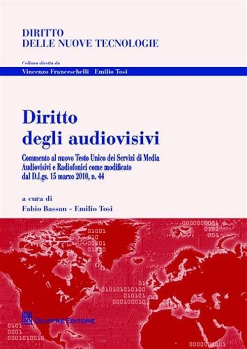 Diritto degli audiovisivi - copertina