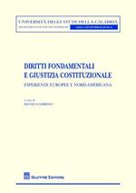 Diritti fondamentali e giustizia costituzionale. Esperienze europee e nord-americana