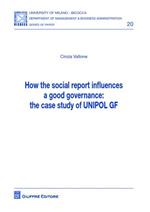 How the social report influences a good governance. The case study of UNIPOL GF