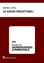 Le azioni riscattabili