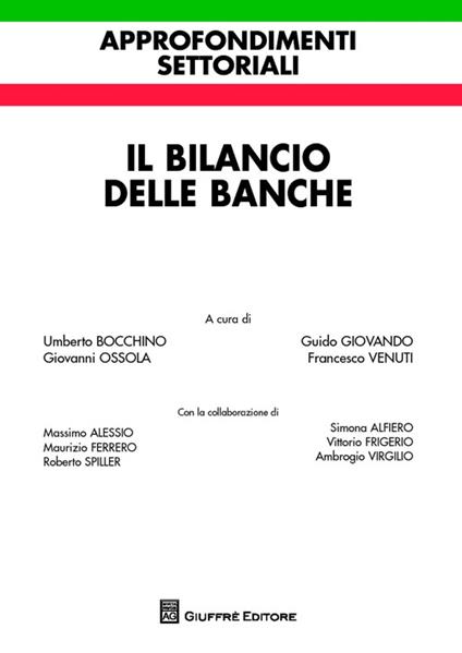 Il bilancio delle banche - copertina