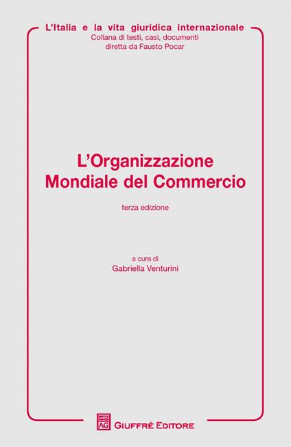 L'organizzazione mondiale del commercio - copertina