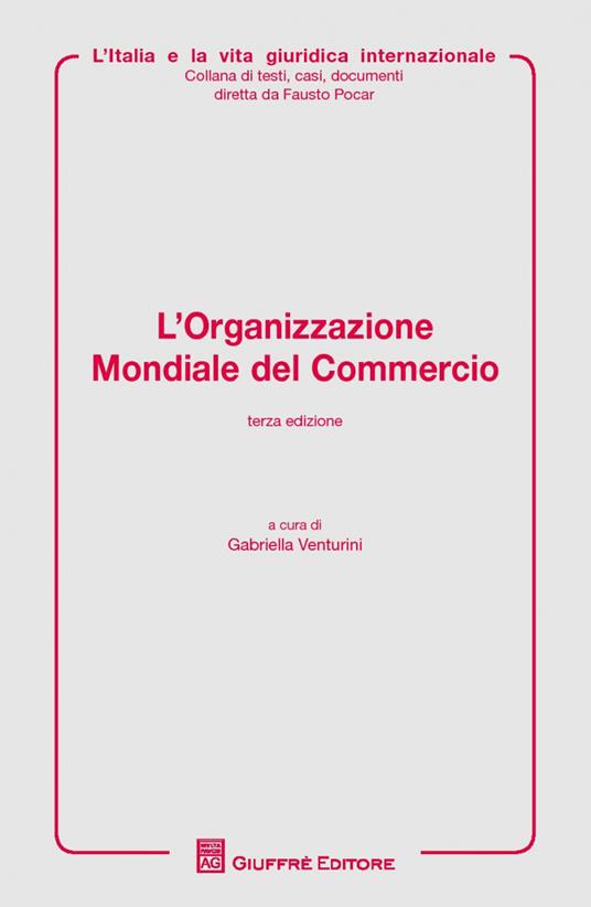 L'organizzazione mondiale del commercio - copertina