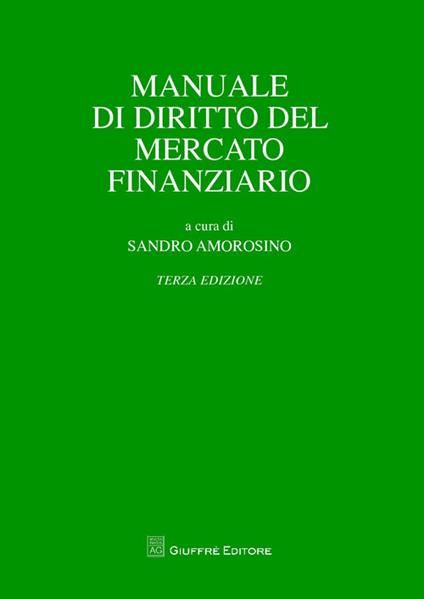 Manuale di diritto del mercato finanziario - copertina