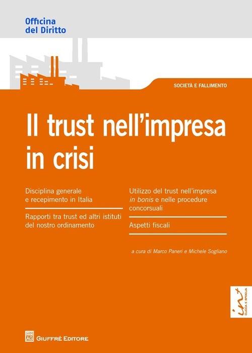 Il trust nell'impresa in crisi - copertina