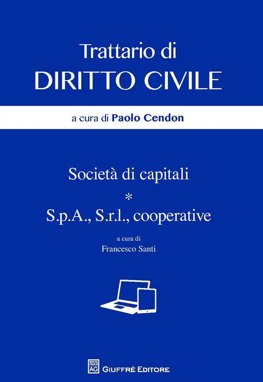 Società di capitali. S.p.a., s.r.l., cooperative - copertina