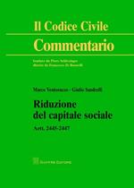 Riduzione del capitale sociale. Artt. 2445-2447