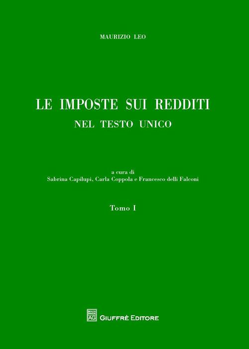 Le imposte sui redditi nel Testo Unico - copertina