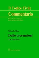 Delle presunzioni. Artt. 2727-2729