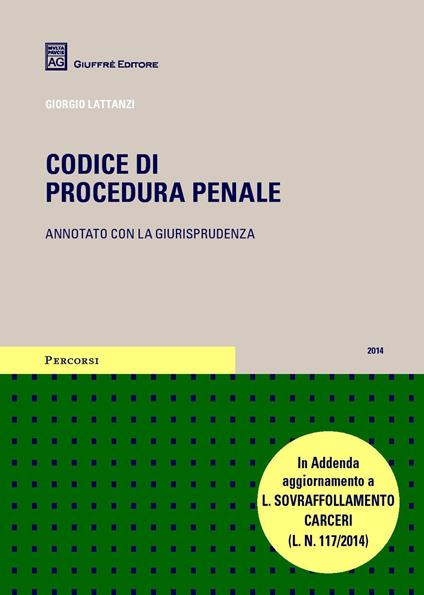 Codice di procedura penale - copertina