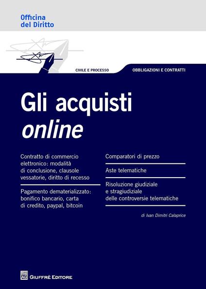 Gli acquisti online - Ivan Calaprice - copertina