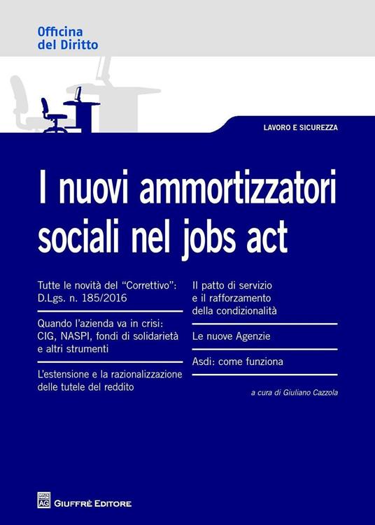 I nuovi ammortizzatori sociali nel Jobs Act - copertina