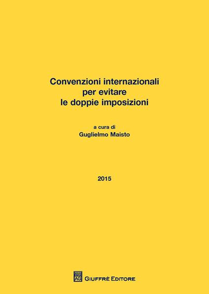 Convenzioni internazionali per evitare le doppie imposizioni - copertina