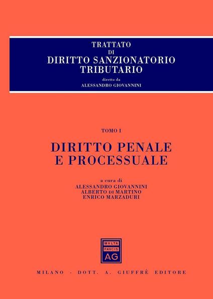Trattato di diritto sanzionatorio tributario - copertina