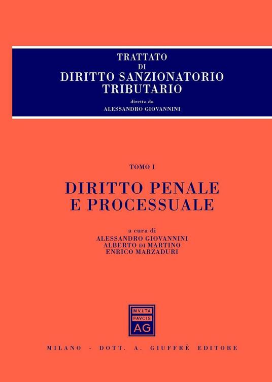 Trattato di diritto sanzionatorio tributario - copertina