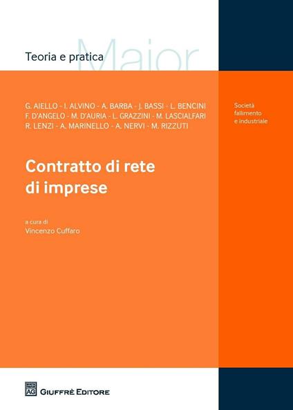 Il contratto di rete di imprese - copertina