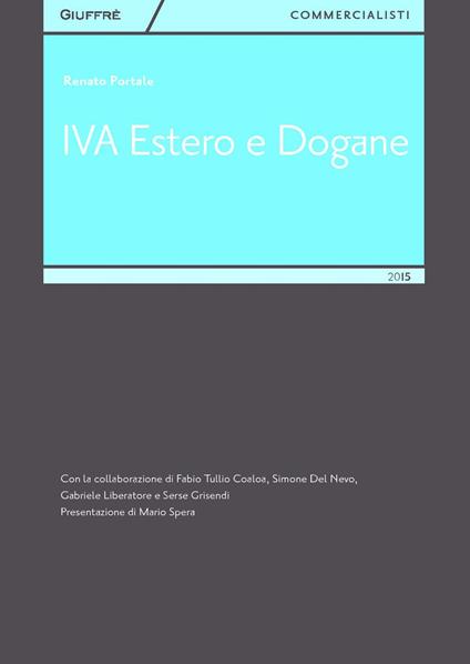 IVA estero e dogane - Renato Portale - copertina