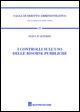 I controlli sull'uso delle risorse pubbliche - Elisa D'Alterio - copertina