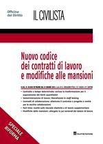 Nuovo codice dei contratti di lavoro e modifiche alle mansioni