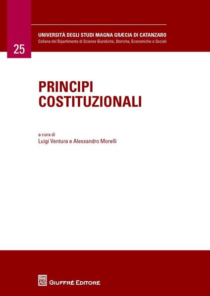 Principi costituzionali - copertina