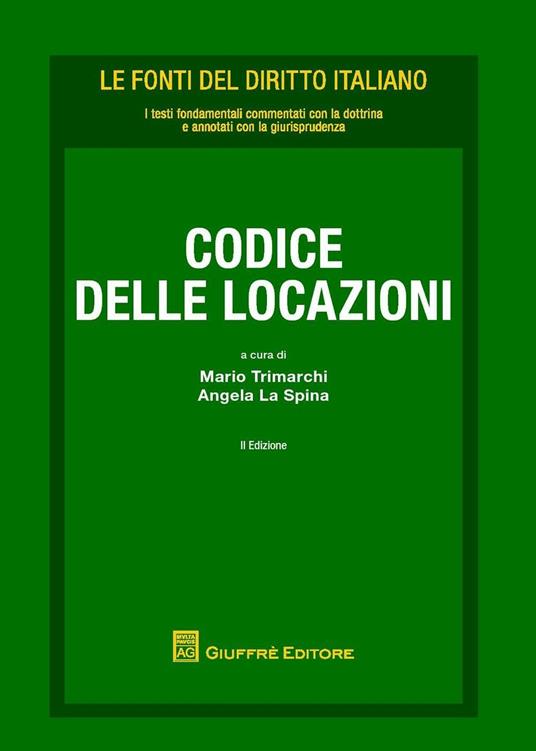 Codice delle locazioni - copertina