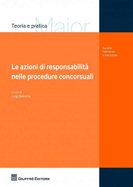 Le azioni di responsabilità nelle procedure concorsuali - copertina