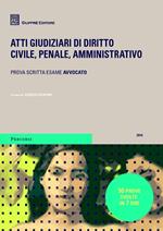 Atti di diritto civile, penale, amministrativo