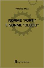Norme forti e norme deboli