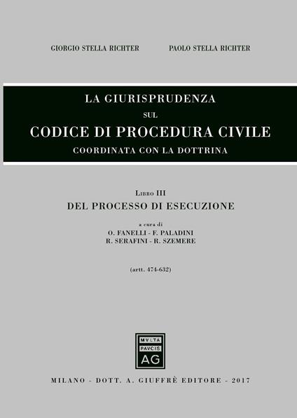 La giurisprudenza sul codice di procedura civile. Coordinata con la dottrina - copertina
