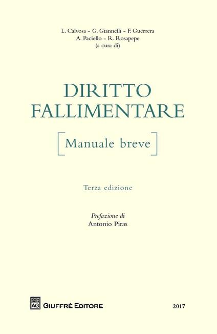 Diritto fallimentare. Manuale breve - copertina