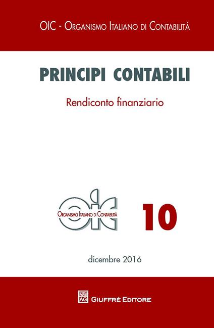 Principi contabili. Vol. 10: Rendiconto finanziario - copertina
