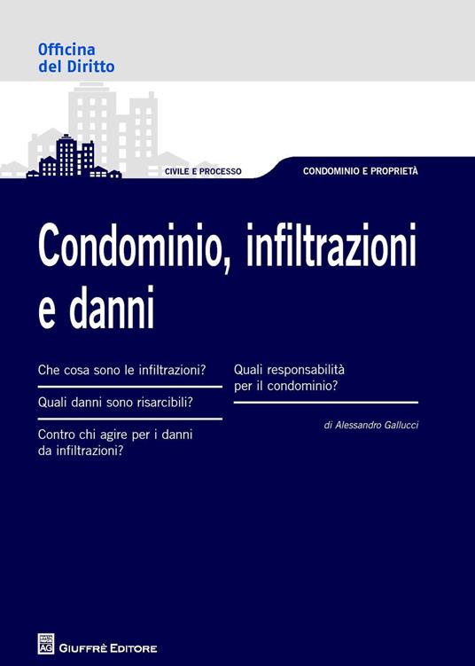 Condominio, infiltrazioni e danni - Alessandro Gallucci - copertina