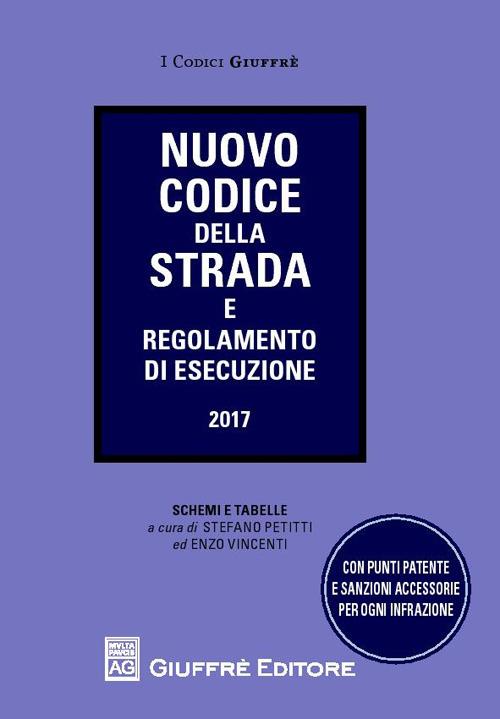 Nuovo codice della strada e regolamento di esecuzione. Schemi e tabelle - copertina
