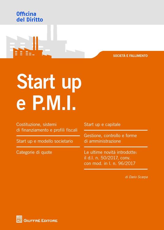 Start up e PMI - Dario Scarpa - copertina