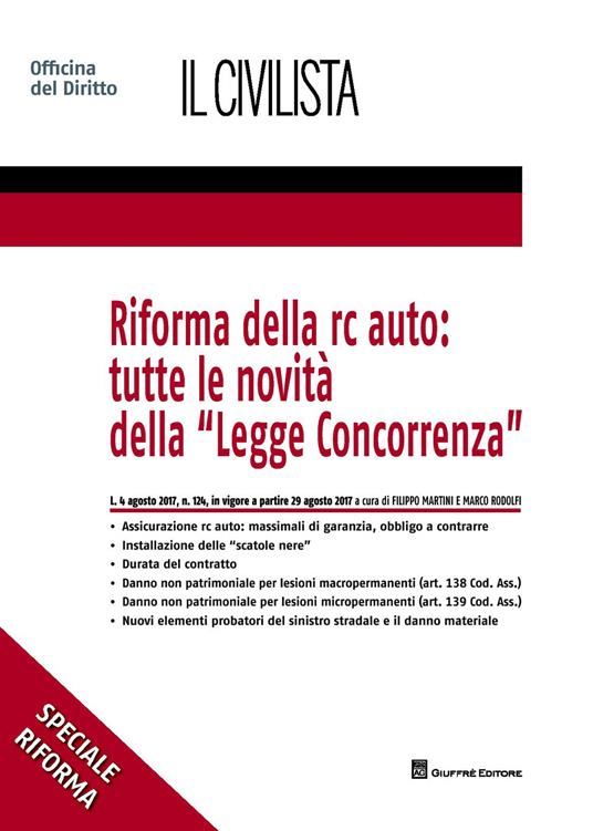 Riforma della r.c. auto: tutte le novità  della «Legge concorrenza» - copertina