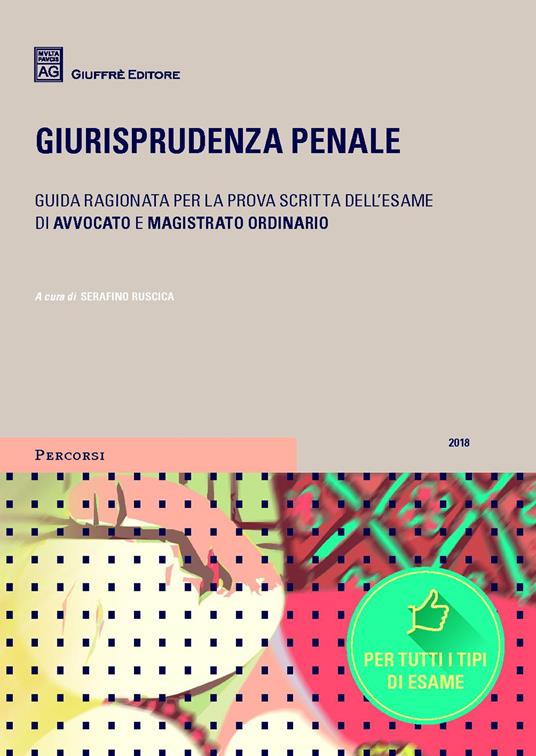 Giurisprudenza penale - copertina