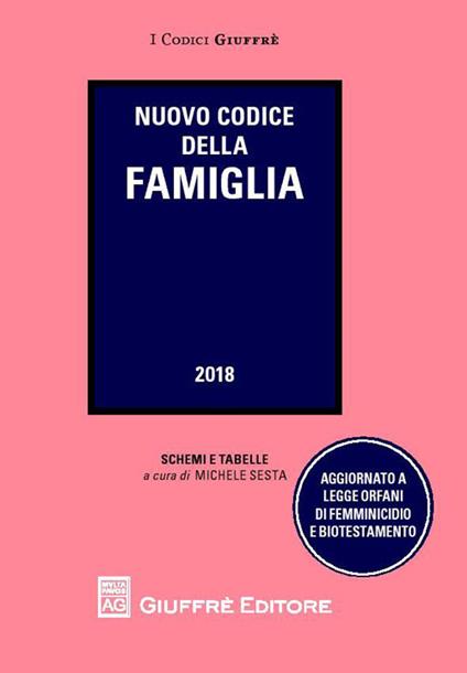 Nuovo codice della famiglia. Schemi e tabelle - copertina